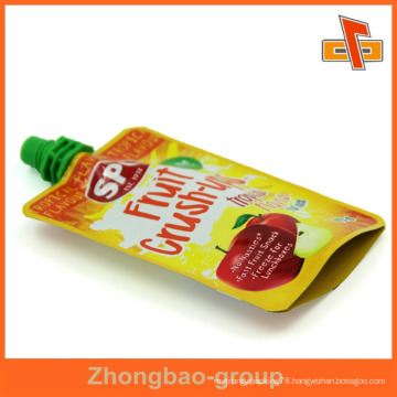 custom reasealable plastic juice bag for fruit juice 90ml